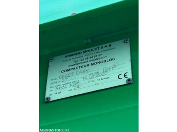 Herramienta/ Equipo  COMPACTEUR MONOBLOC EMBARQUE ARMAND MOULET