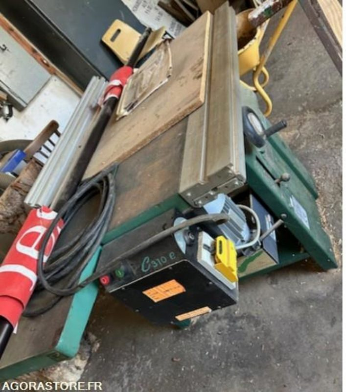 Herramienta/ Equipo Combiné de menuisier C310e LUREM (380V) - avec outils et fraise de toupie