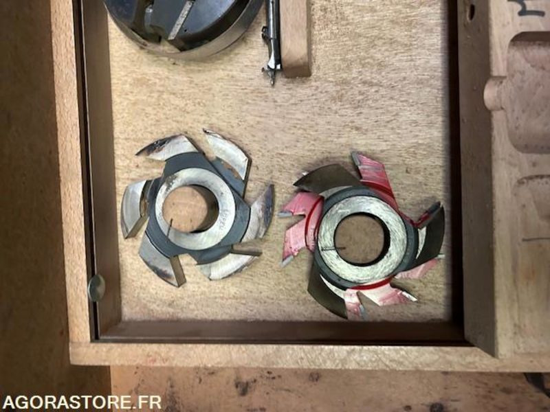 Herramienta/ Equipo Combiné de menuisier C310e LUREM (380V) - avec outils et fraise de toupie