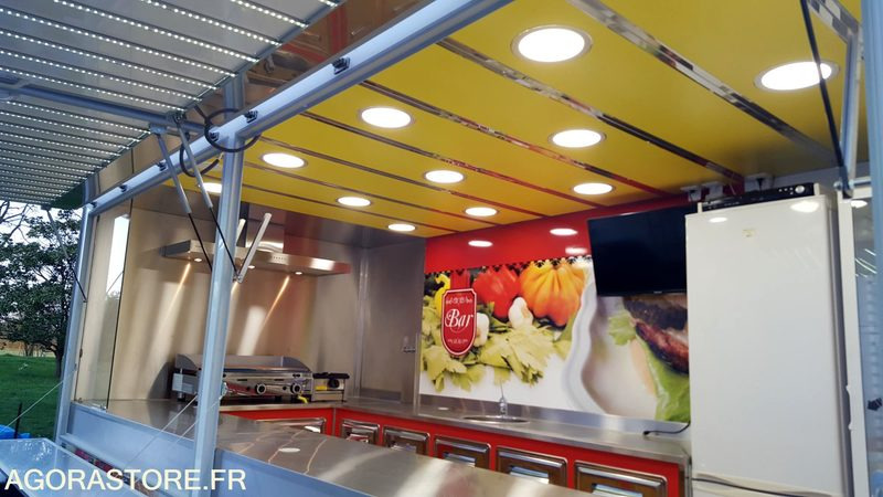 Herramienta/ Equipo Foodtruck Remorque équipée