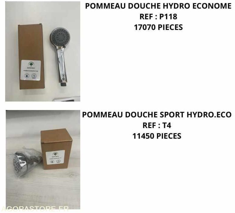 Herramienta/ Equipo Lot de pommeaux de douche et aérateurs