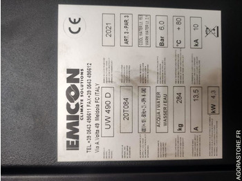Herramienta/ Equipo  VQ Groupe froid EMICON UW 490 D