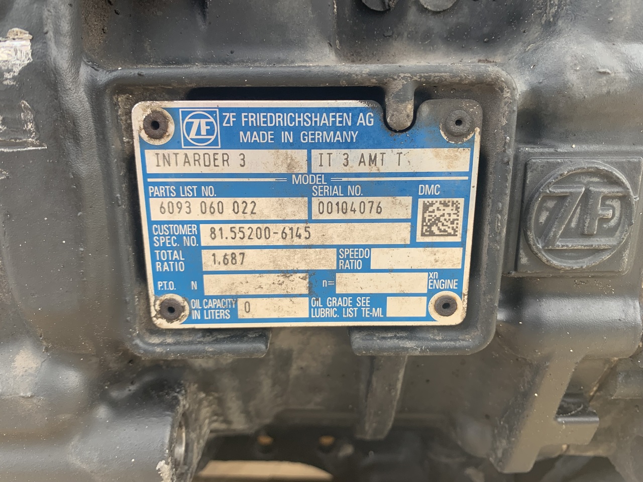 Caja de cambios para Camión ASTRONIC 12AS 2131 TD WITH INTARDER EST52 MAN TGX: foto 6