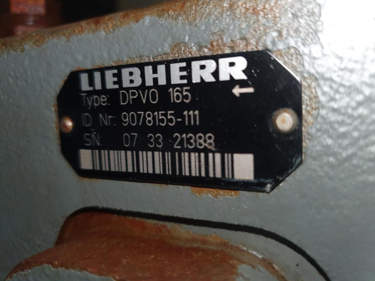 Bomba hidráulica LIEBHERR DPVD165