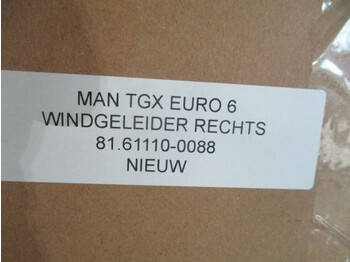 Cabina e interior para Camión nuevo MAN 81.61110-0088 WINDGELEIDER RECHTS EURO 6 NIEUW TGX TGS: foto 2