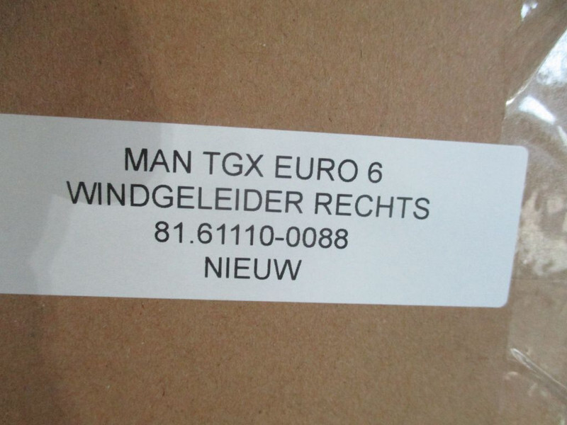 Cabina e interior para Camión nuevo MAN 81.61110-0088 WINDGELEIDER RECHTS EURO 6 NIEUW TGX TGS: foto 2