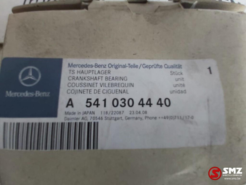 Cojinete de motor para Camión Mercedes-Benz Occ hoofdlager krukas Mercedes Actros OM501LA: foto 3