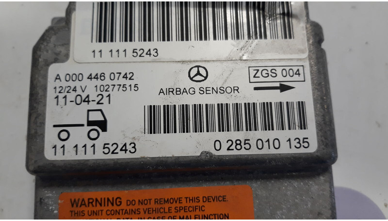 Unidad de control para Camión Mercedes-Benz airbag sensor: foto 3