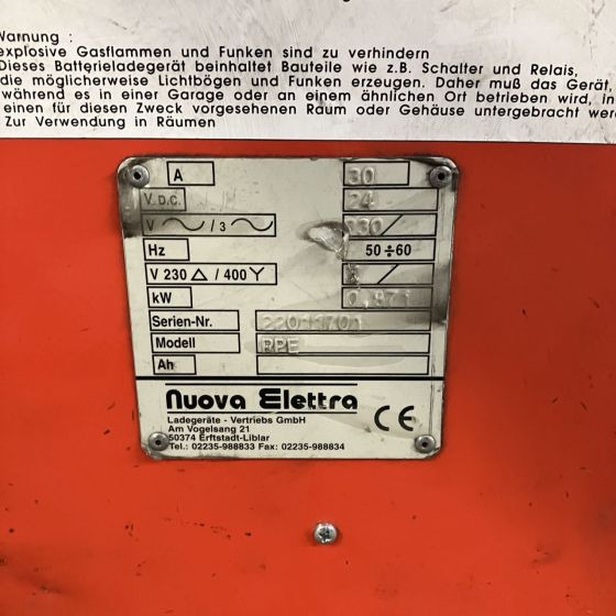 Sistema eléctrico para Equipo de manutención Nuova Elettra 24V/30A RpF: foto 6