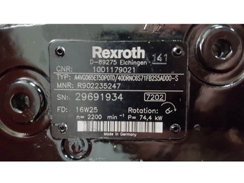 Hidráulica nuevo Rexroth A4VG065ET5DP0T0/40DR - JLG 3006H - Drive pump: foto 4