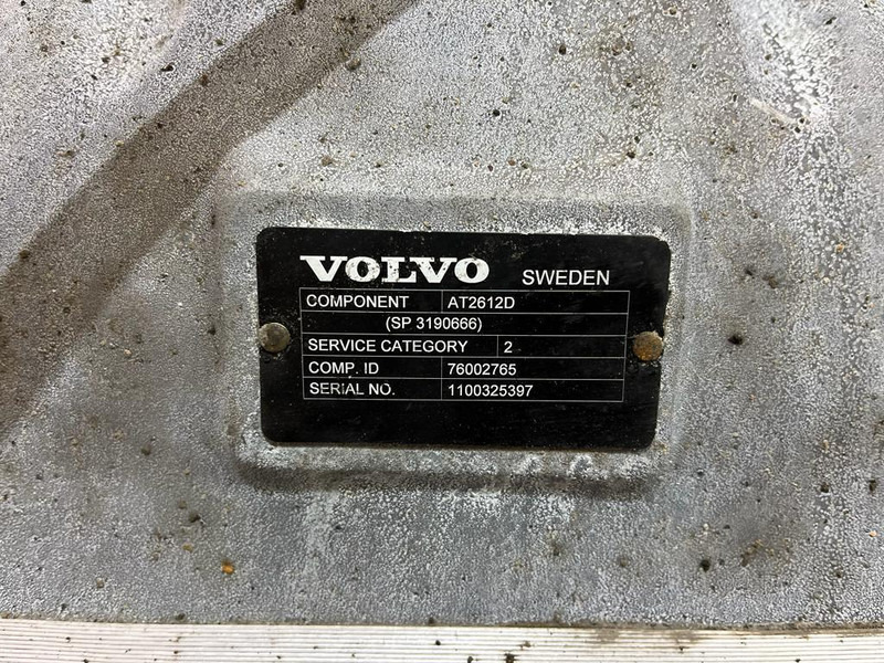 Caja de cambios para Camión Volvo AT2612D GEARBOX / 3190666: foto 6