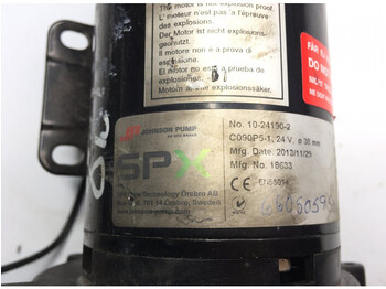 Bomba de refrigerante para Autobús Volvo SPX JOHNSON PUMP B12B (01.97-12.11): foto 4