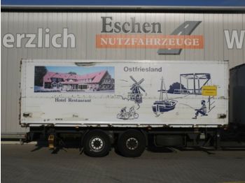 Remolque transporte de bebidas Ackermann Z-PA-F18 Tandem, Schwenkwand, Luft: foto 1