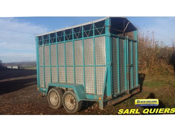 Remolque transporte de ganado Auran Bétaillère avec attelage automobile: foto 1
