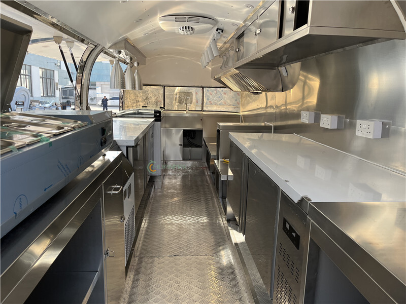Remolque venta ambulante nuevo COC Airstream Fast Food Truck,Coffee Food Trailers: foto 8