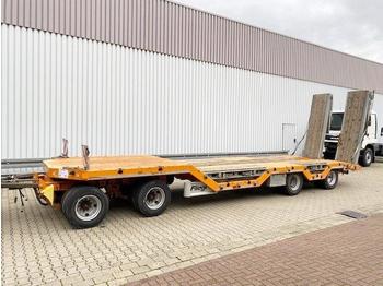 Remolque góndola rebajadas para transporte de equipos pesados Fliegl VTS 400 VTS 400, Radmulden, Baggerstielmulde, hydr. Rampen: foto 1