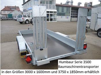 Remolque nuevo Humbaur - HS253718 Baumaschinentransporter mit Auffahrbohlen: foto 1