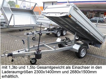 Remolque volquete nuevo Humbaur - HUK132314 Rückwärtskipper Elektropumpe: foto 1