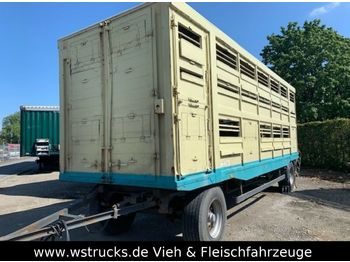 Remolque transporte de ganado KABA Einstock mit Aufsprung Gitter: foto 1