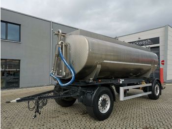Remolque cisterna para transporte de alimentos MAFA L18/55E / 15.000 l / 2 Kammern / Alu Felgen: foto 1