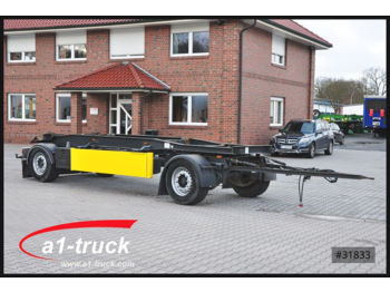 Portacontenedore/ intercambiable remolque Hüffermann HSA 1870 Schlitten, TÜV 10/2019