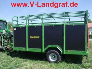 Remolque transporte de ganado nuevo Pronar T 046: foto 1