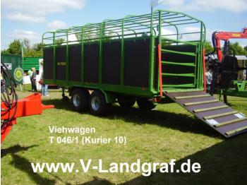 Remolque transporte de ganado nuevo Pronar T 046/1: foto 1
