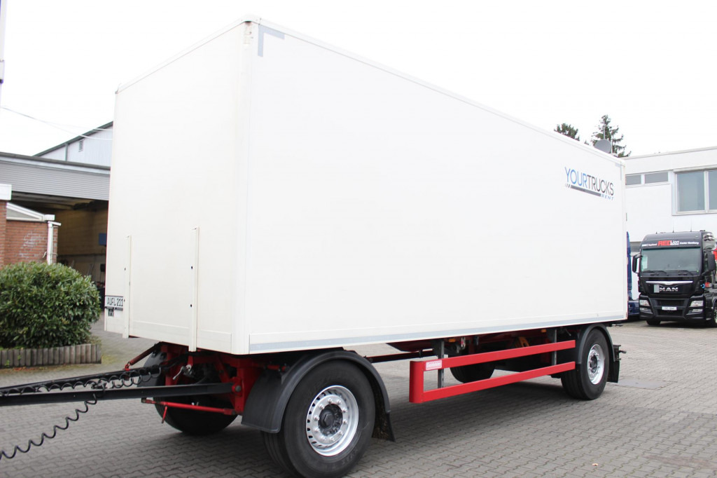 Remolque caja cerrada Geidobler koffer 2-Achser JOST