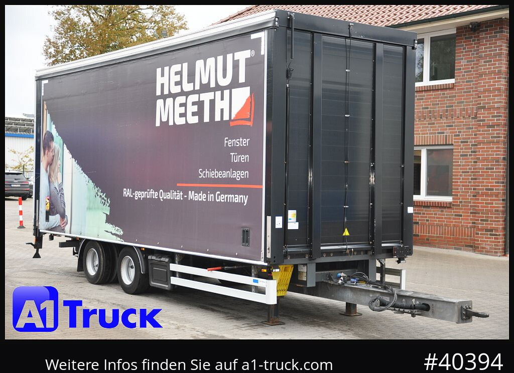 Remolque caja cerrada ORTEN AG 18T Getränke Jumbo Stapler, verzinkt,