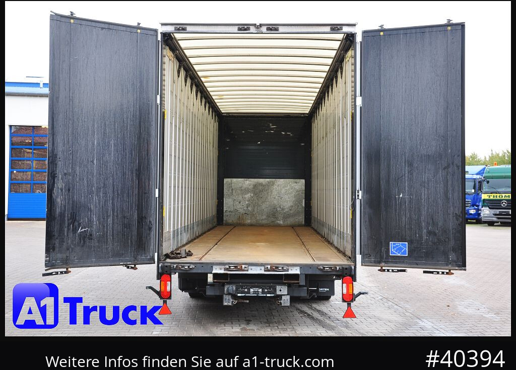 Remolque caja cerrada ORTEN AG 18T Getränke Jumbo Stapler, verzinkt,