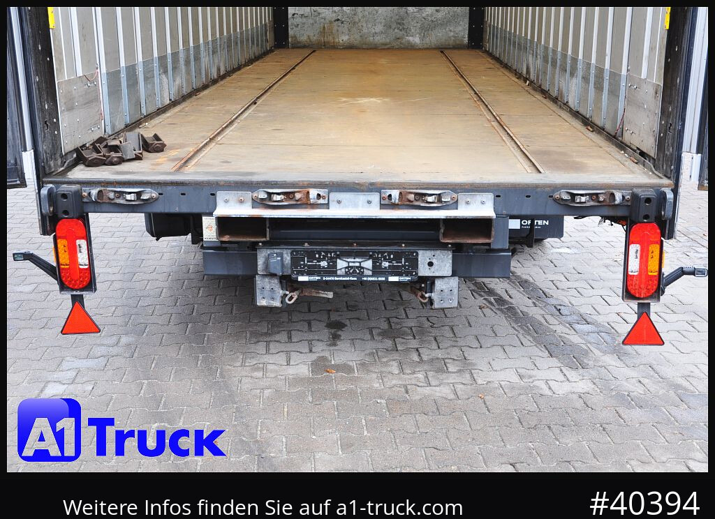 Remolque caja cerrada ORTEN AG 18T Getränke Jumbo Stapler, verzinkt,