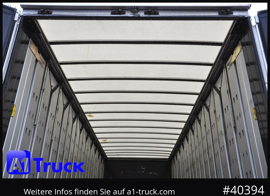 Remolque caja cerrada ORTEN AG 18T Getränke Jumbo Stapler, verzinkt,