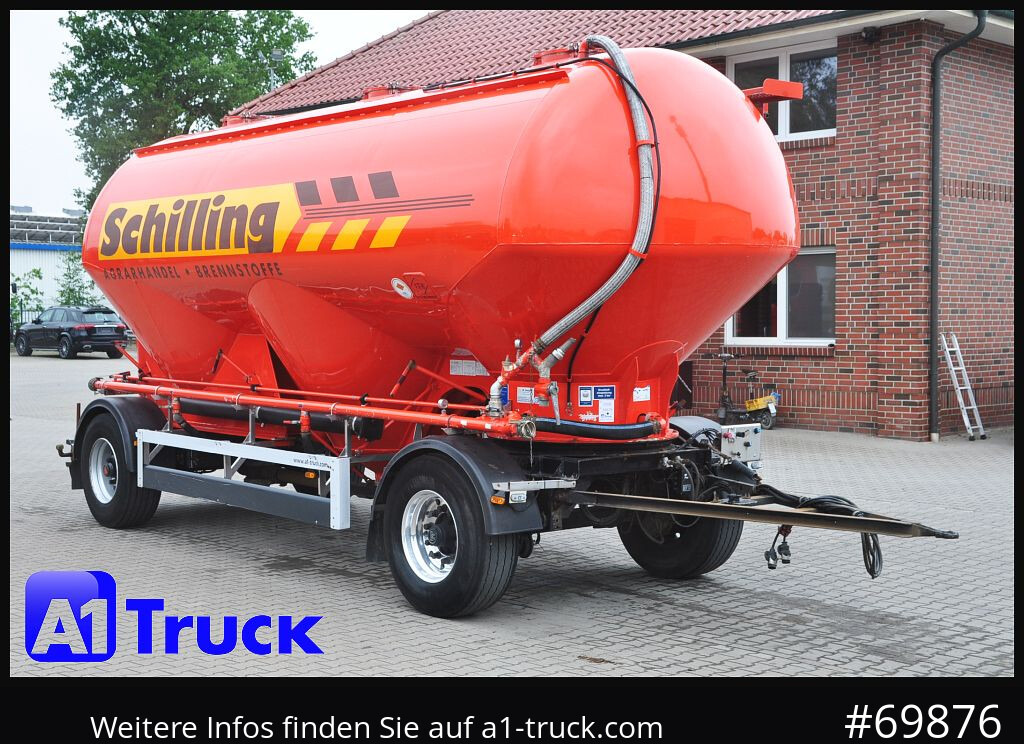 Remolque cisterna FELDBINDER HEUT 31.2 Silo, Futtermittel, 31m³, 3 Kammern,