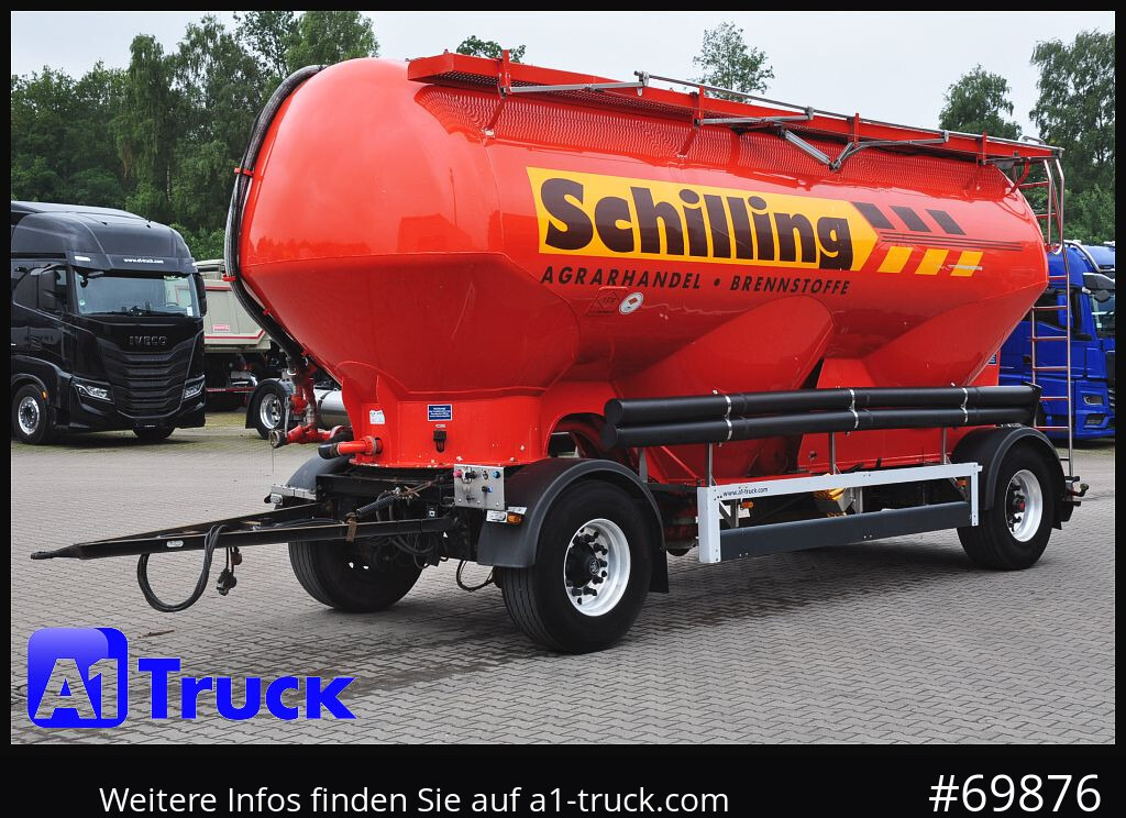 Remolque cisterna FELDBINDER HEUT 31.2 Silo, Futtermittel, 31m³, 3 Kammern,