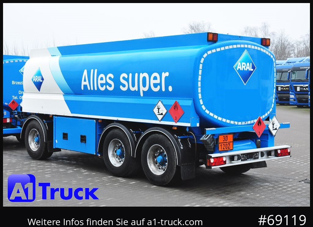 Remolque cisterna Oben-Untenbef. 22.400 Ltr. 3 KA