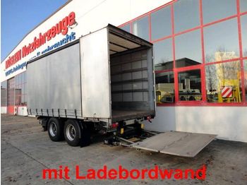 Fliegl 18 t Tandemplanenanhänger mit Ladebordwand - Remolque con toldo