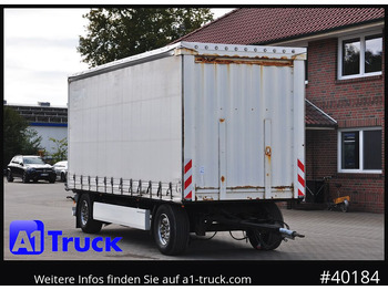 Remolque con toldo KRONE AZP 18, Festaufbau, TÜV 03-2026