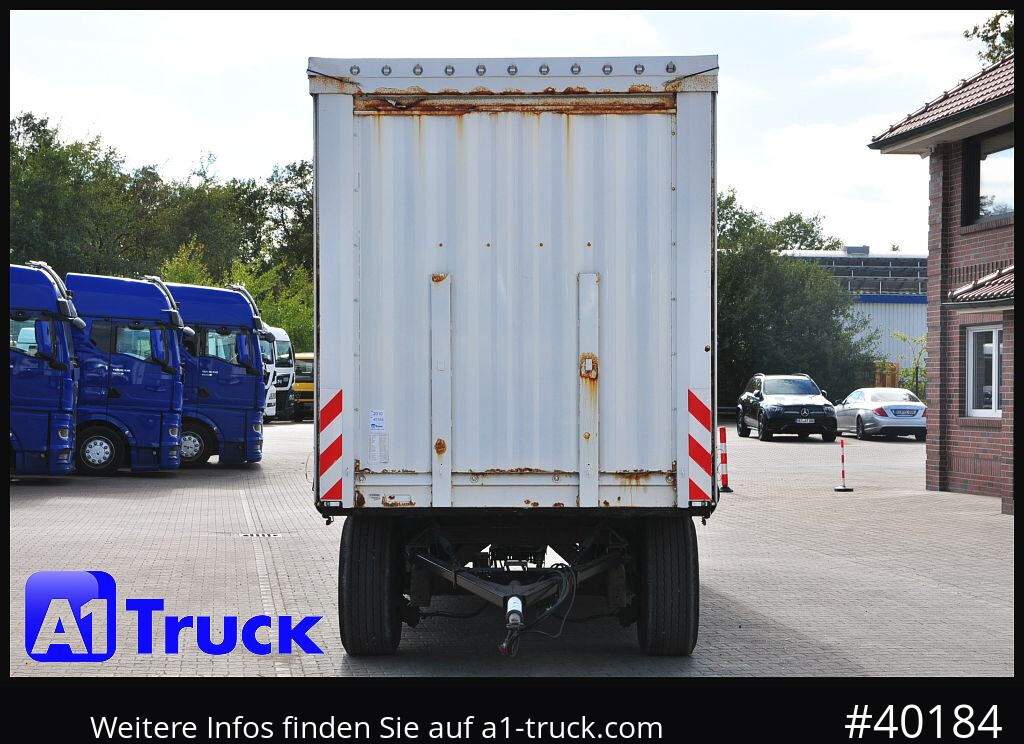 Remolque con toldo KRONE AZP 18, Festaufbau, TÜV 03-2026