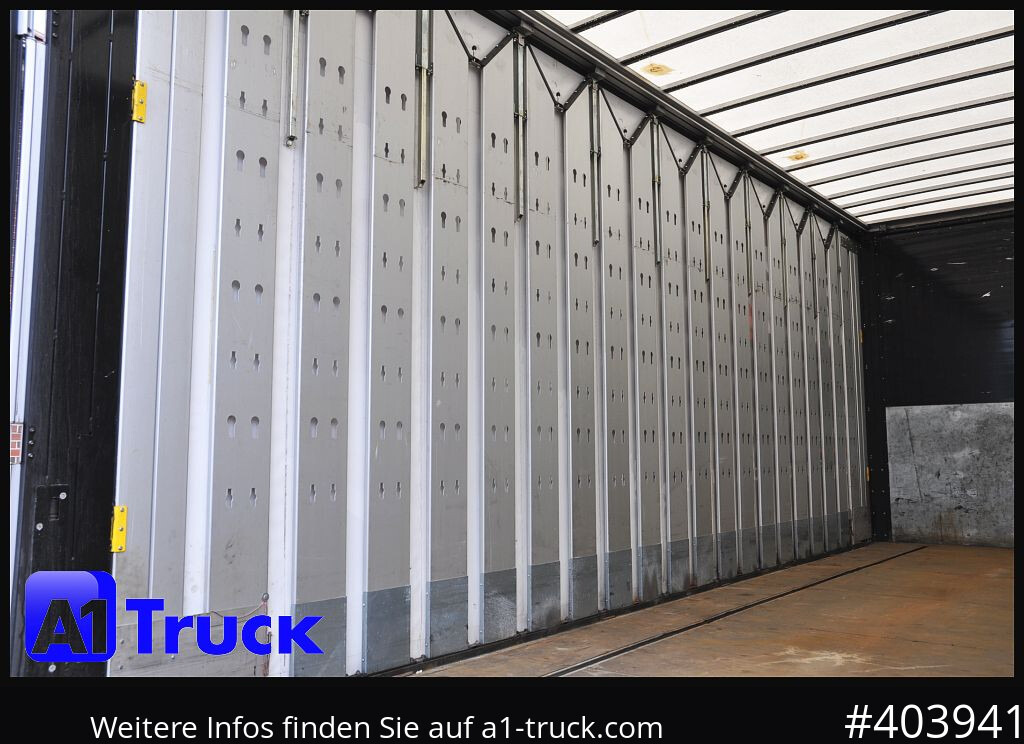 Remolque con toldo ORTEN AG 18T Getränke Jumbo Stapler, verzinkt,