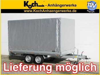 Unsinn Fz-Technik Hochlader 175x366cm 2,6t 14Zoll  Hochplane 180cm - Remolque de coche