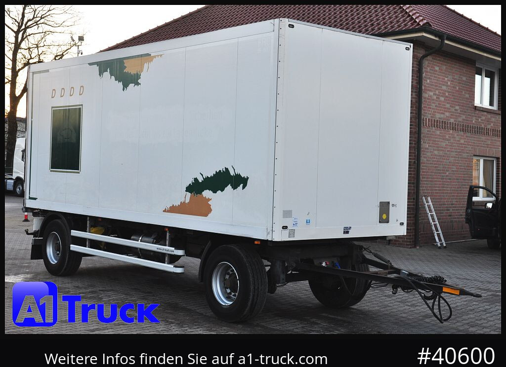 Remolque frigorífico SCHMITZ Achwege & Tönjes, Rohrbahn, Fleisch,