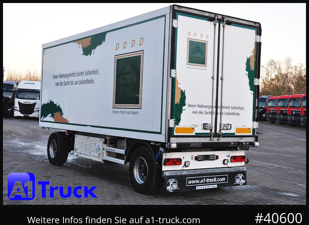 Remolque frigorífico SCHMITZ Achwege & Tönjes, Rohrbahn, Fleisch,