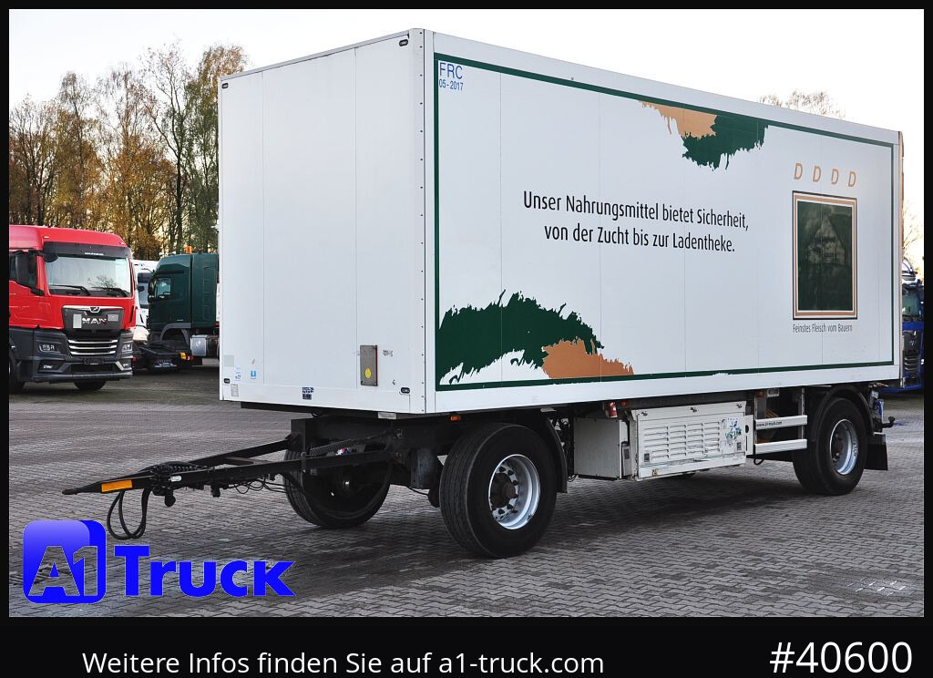 Remolque frigorífico SCHMITZ Achwege & Tönjes, Rohrbahn, Fleisch,