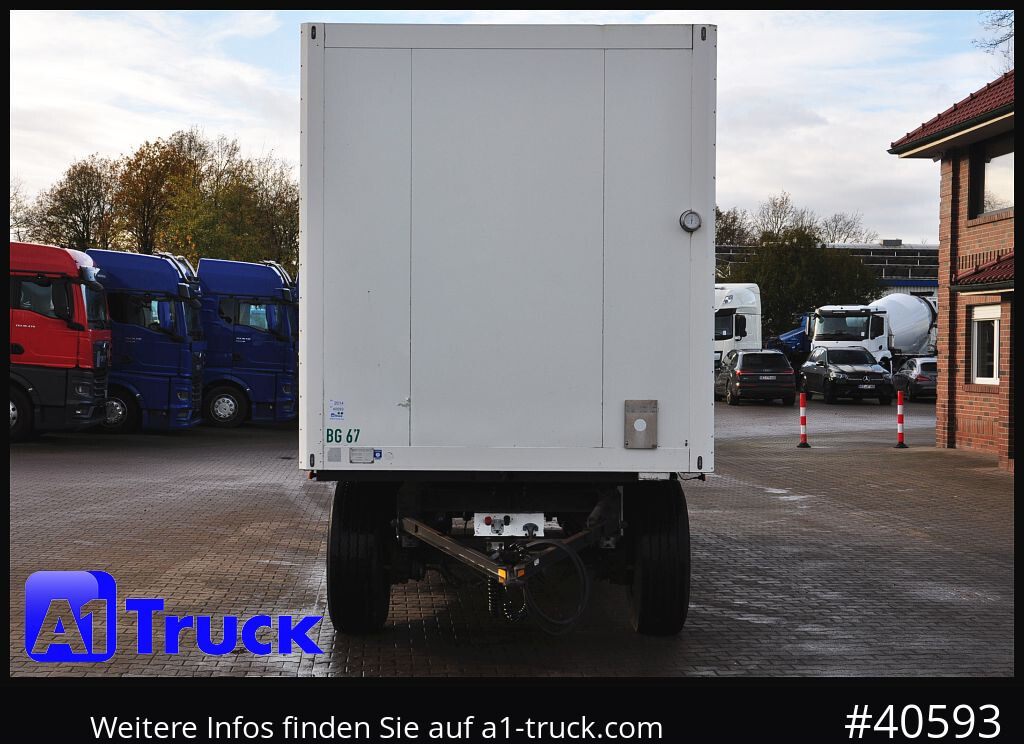 Remolque frigorífico SCHMITZ Achwege & Tönjes, Rohrbahn, Fleisch, verzinkt