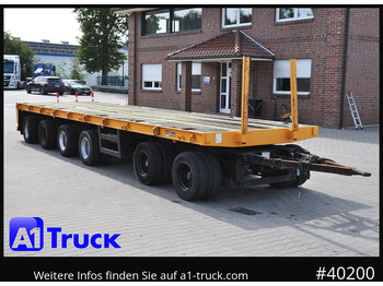 Remolque góndola rebajadas GOLDHOFER 6achs Plattform, Ballast, 60to., Schwerlast,