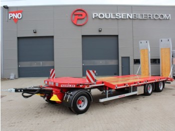 Hangler 3-axle machiney trailer 2.800mm ramps - Remolque góndola rebajadas