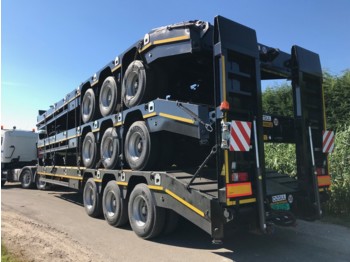 OZGUL LW3 3 axle lowbed semi trailer 60 TON - Remolque góndola rebajadas