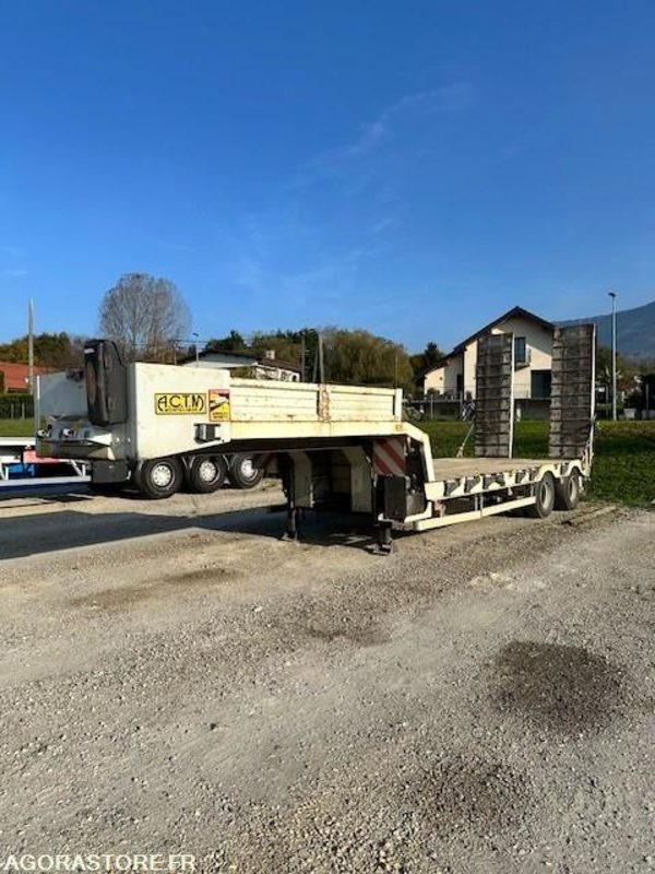 Remolque góndola rebajadas PORTE ENGINS ACTM CU23T - 2012