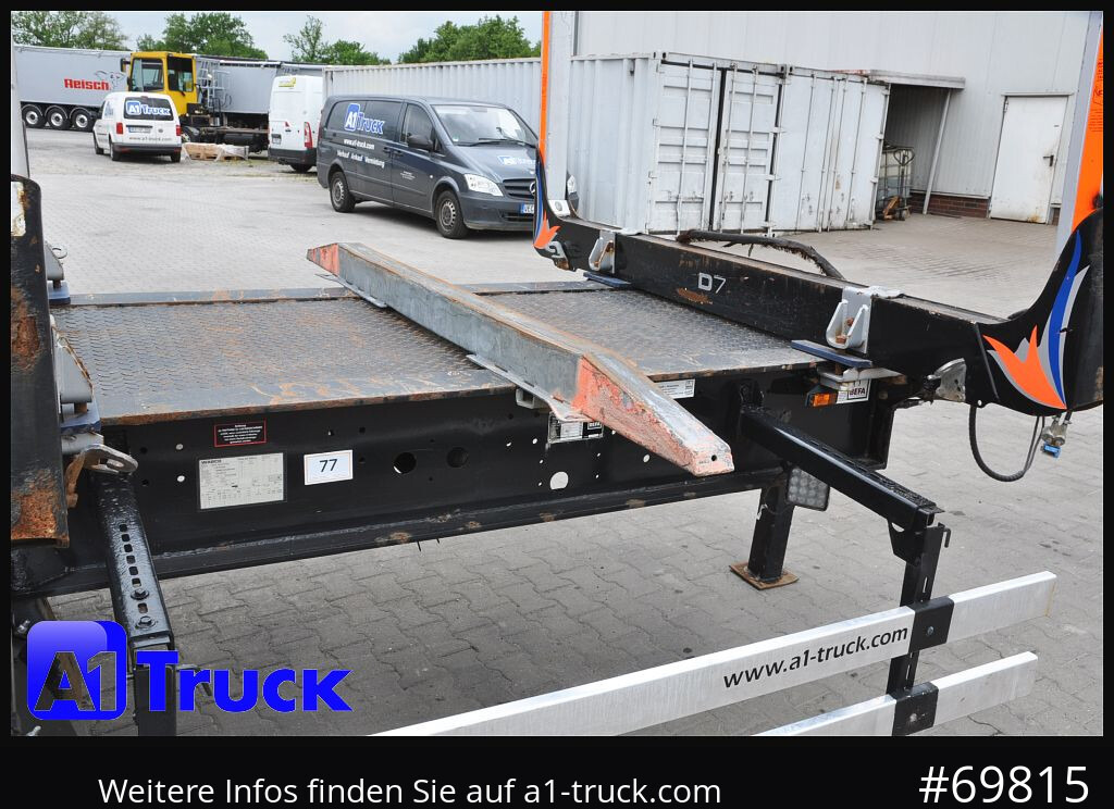 Remolque maderero DOLL Befa Tandem Holz Wood Exte Rungen, 171 tkm,
