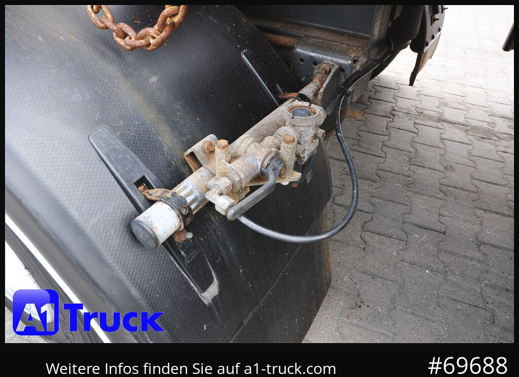 Remolque multilift/ Portacontenedores de cadenas HUEFFERMANN HMA 2424 Absetzanhänger, Safetyfix